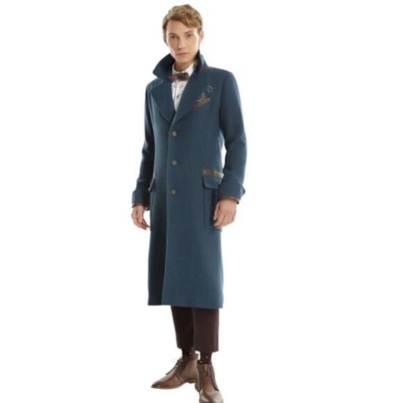 Fantastic Beasts And Where To Find Them Newt Scamander Overcoat - Picture 1 of 6